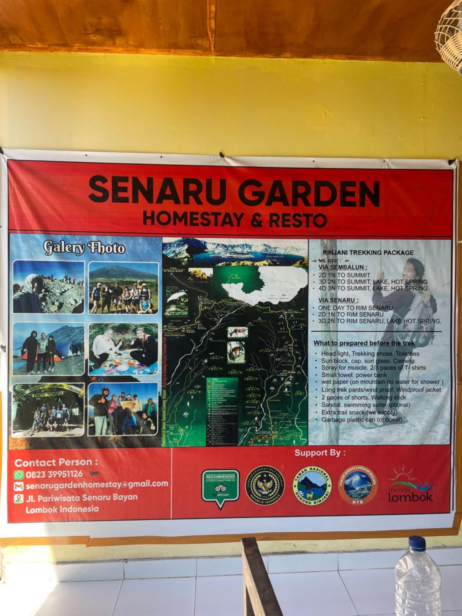 Senaru Garden Homestay Exterior photo